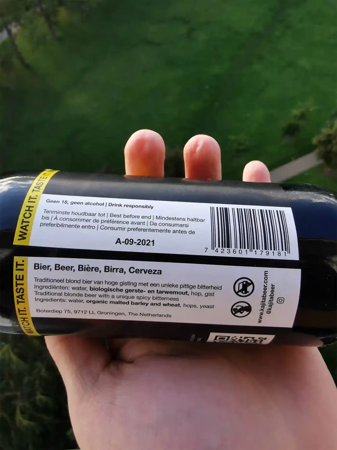 Kajita beer - skład piwa