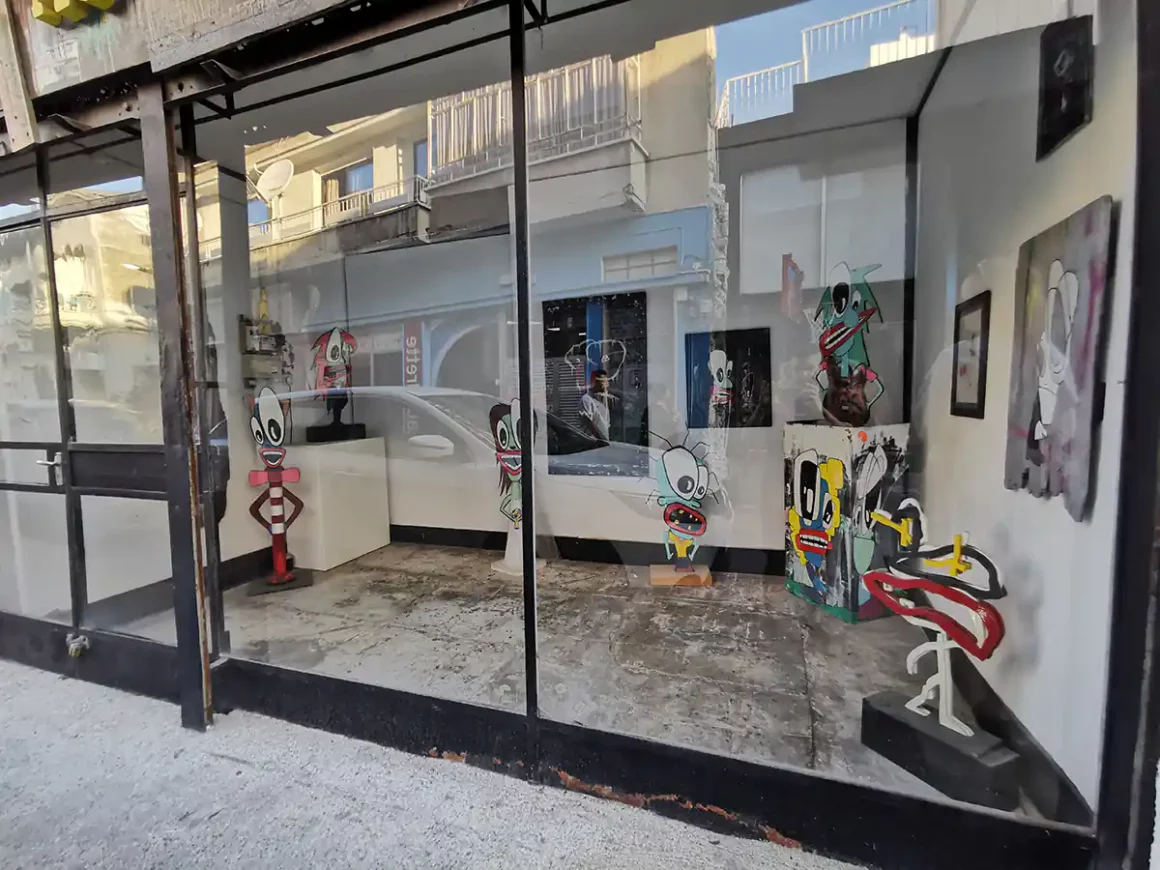 Artystyczna ulica w Larnace