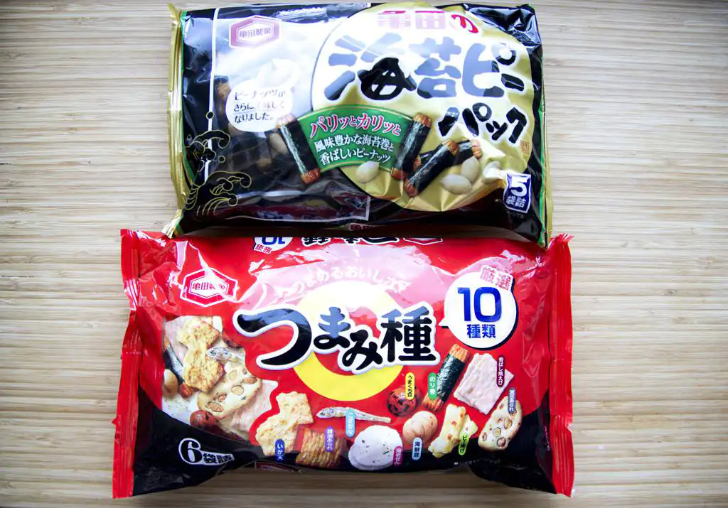 Zakupy w Japonii - japońskie przekąski