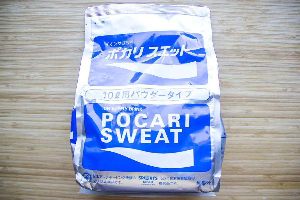 Zakupy w Japonii - napój Pocari Sweat izotonik instant