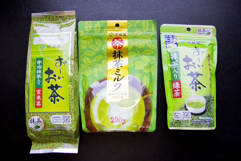 Zakupy w Japonii - zielona herbata i matcha