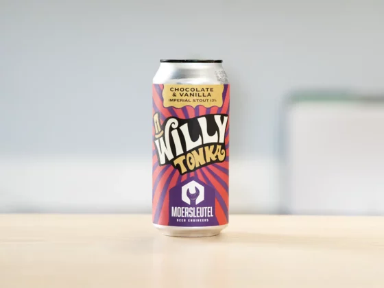 Piwo Willy Tonka z browaru Moersleutel (Chocolate & Vanilla imperial stout)