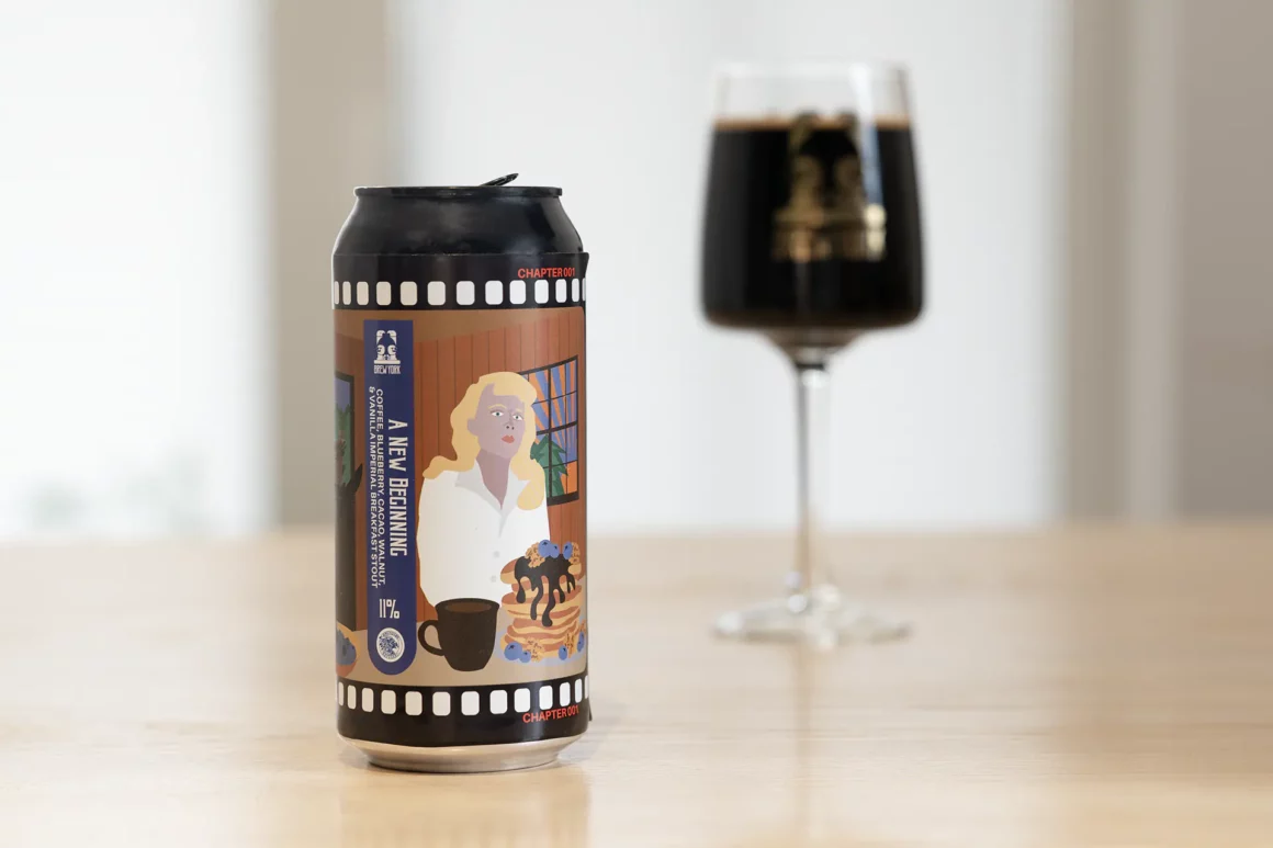 Brew York collab. Amundsen - A new beginning (Imperial Milk Stout)